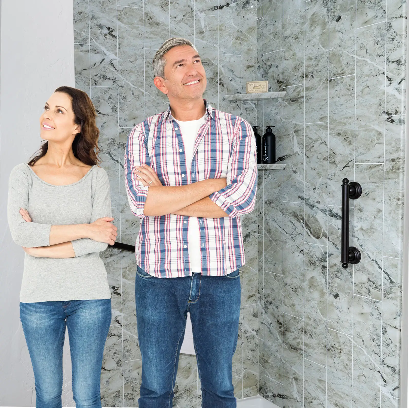 Happy Lifespan Bath Remodel Customer