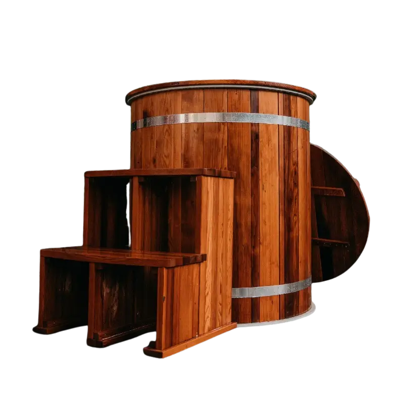 stand alone cold plunge soaker tub